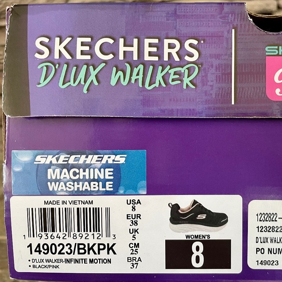 Skechers D'Lux Walker, NIB, Size 8 - Picture 4 of 5